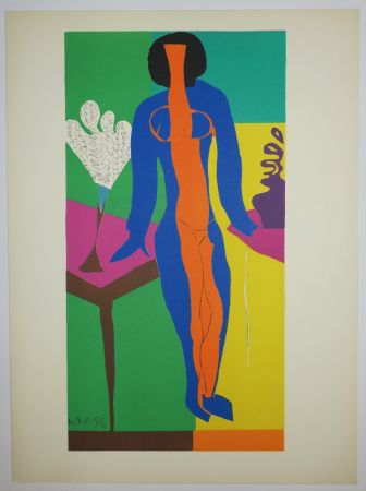Lithographie Matisse - Zulma.