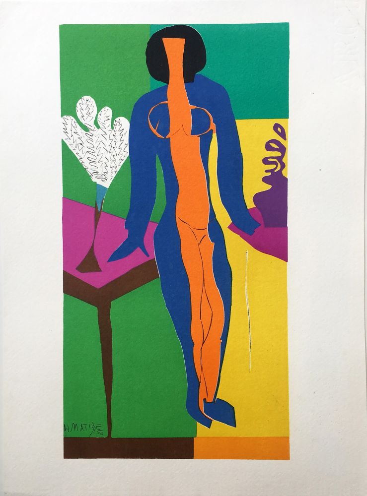 Lithographie Matisse - ZULMA (1950)