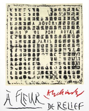 Livre Illustré Alechinsky - À fleur de relief