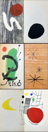 Livre Illustré Miró - À Toute Épreuve. Catalogue Berrgruen 1958. (Pochoirs.