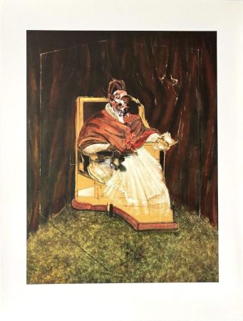 Affiche Bacon - Étude pour un Portrait du Pape Innocent X d'après Velasquez