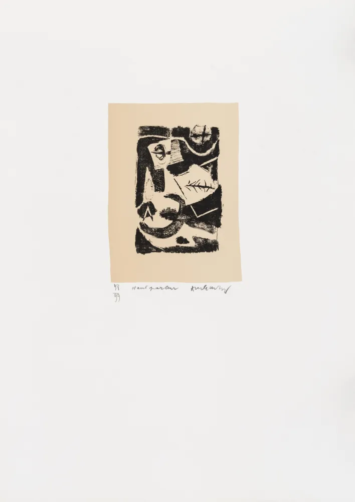 Lithographie Alechinsky - Expériences sans l'expérience 06