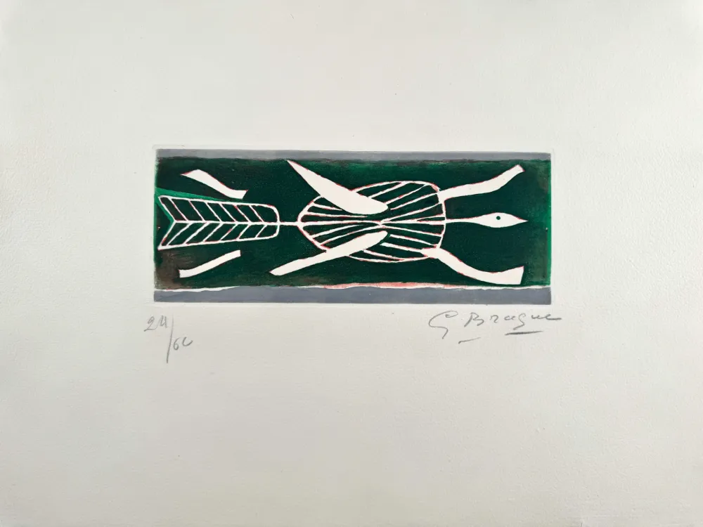 Eau-Forte Braque -  Thalassa I 