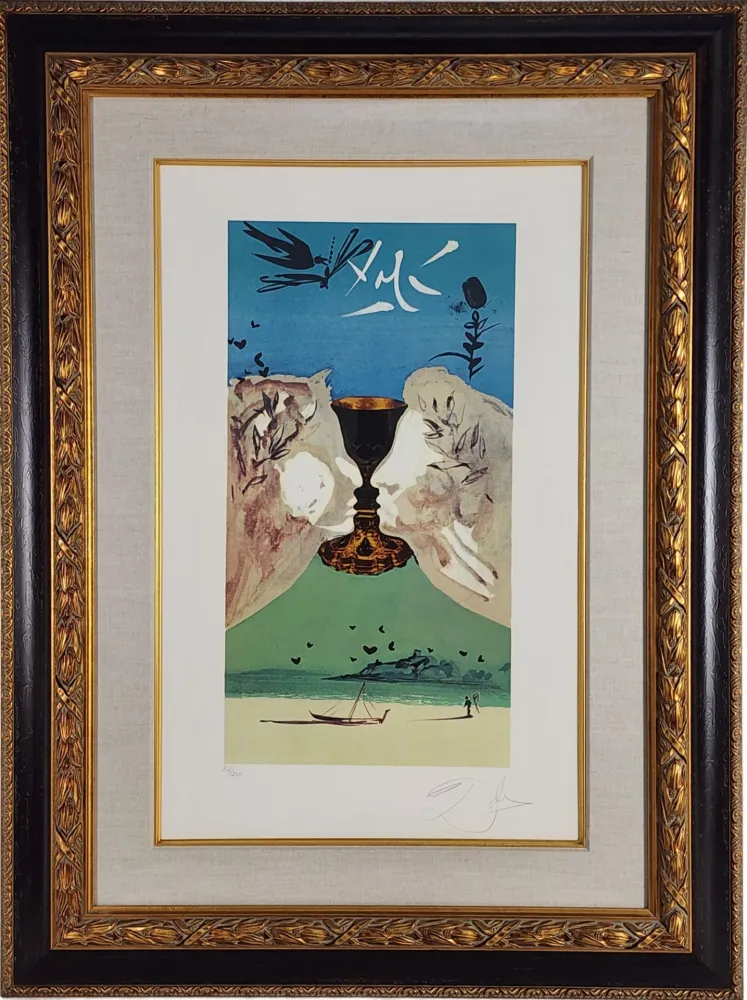 Lithographie Dali - Lyle Stuart Ace of Cups