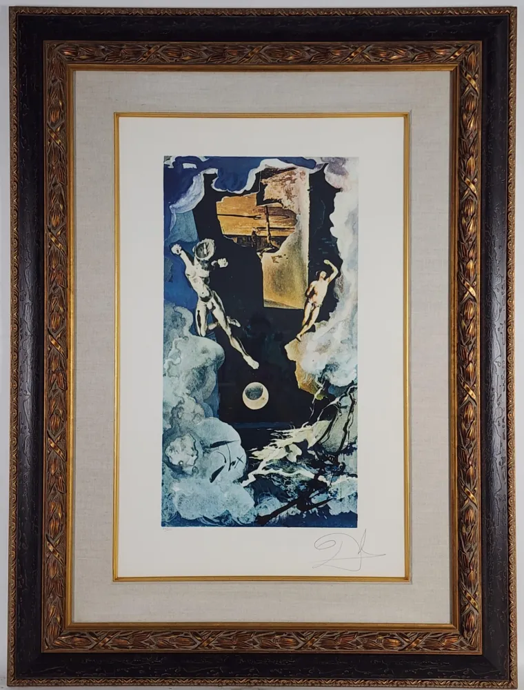 Lithographie Dali - Lyle Stuart The Tower