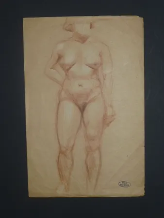 Aucune Technique Derain - étude de femme