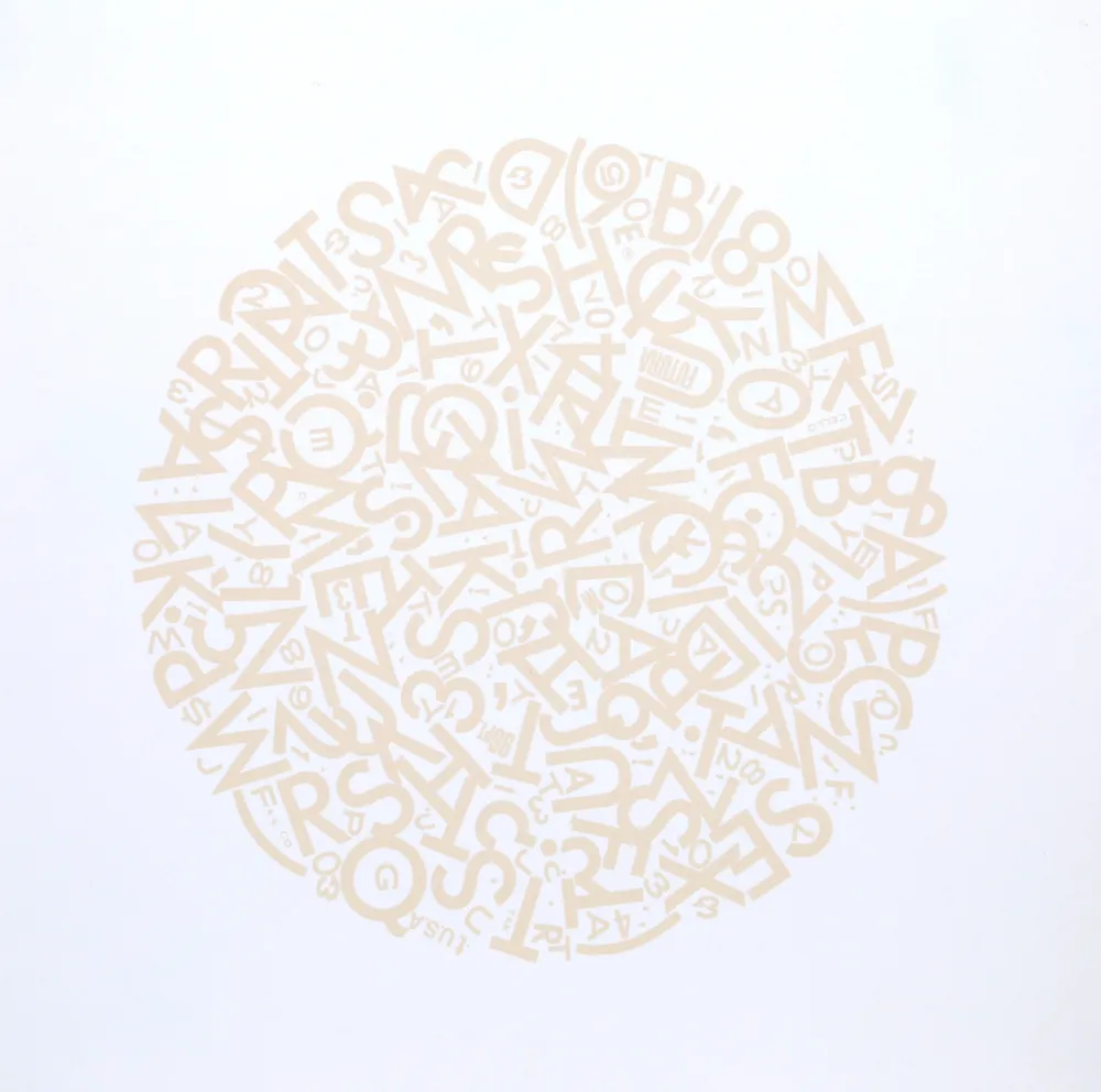 Aucune Technique Engel - The Alphabet (beige)