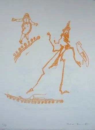 Lithographie Ernst - Lewis Carroll's Wunderhorn 15