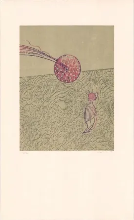 Lithographie Ernst - Sans titre