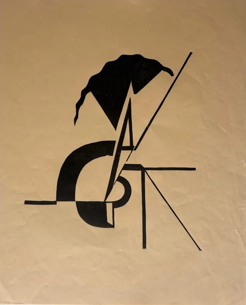 Gravure Sur Bois Jespers - Bezette Stad (