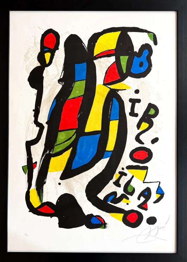 Lithographie Miró - Miró Milano