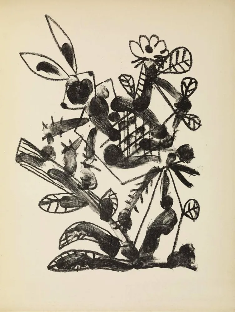 Lithographie Picasso - De mémoir d'homme, Planche IX