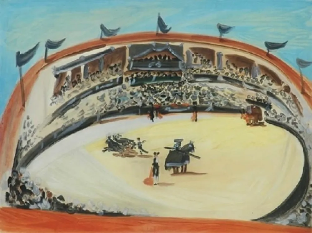 Aquatinte Picasso - La Corrida ( The Bullfight)