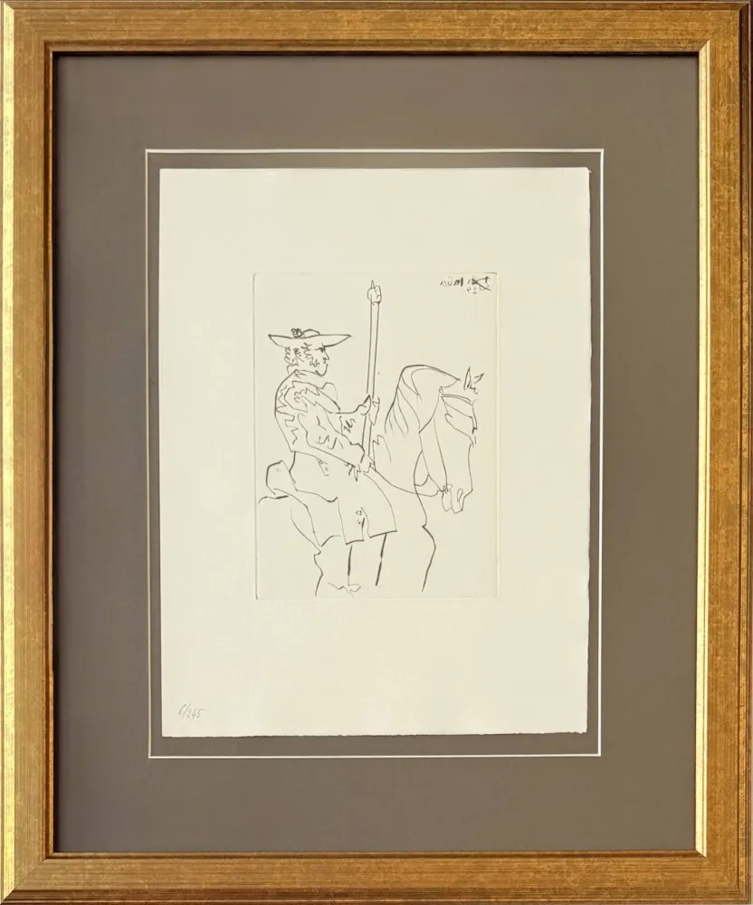 Eau-Forte Picasso - Picador