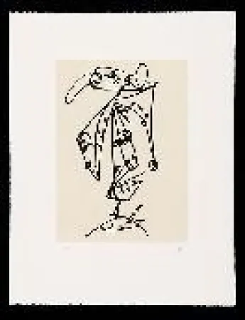 Eau-Forte Et Aquatinte Saura - Frauen portrait mit Hut 1