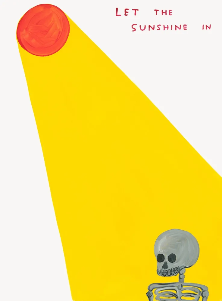 Sérigraphie Shrigley - Let The Sunshine In