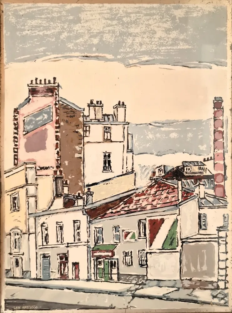 Sérigraphie Tamburi - Parigi