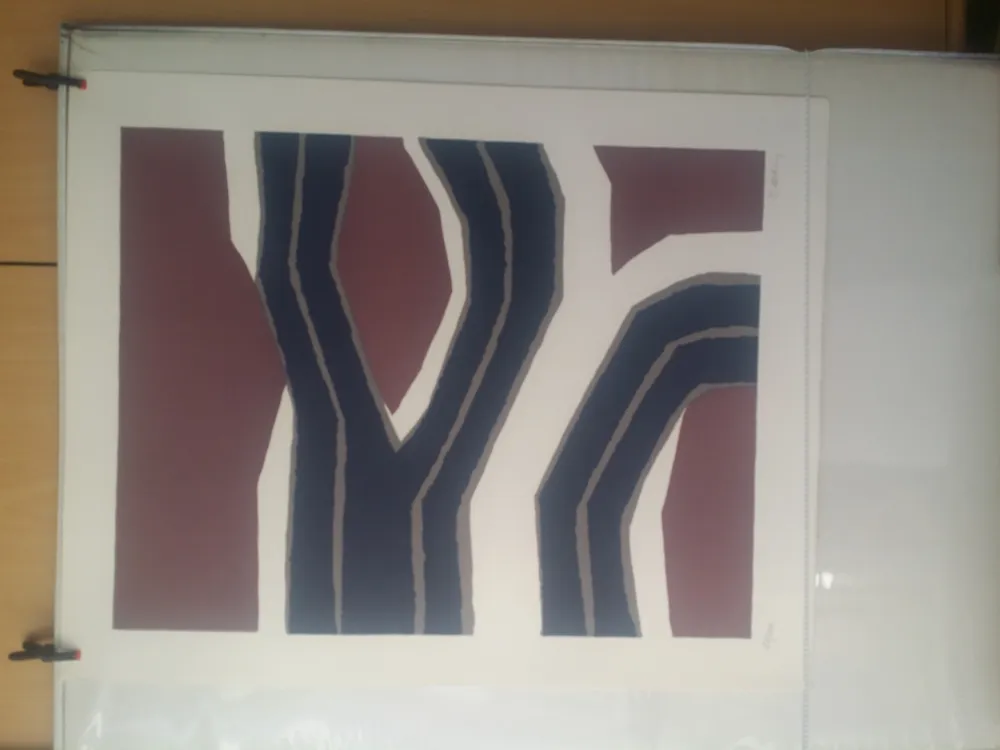Lithographie Ubac - TIMBRE 