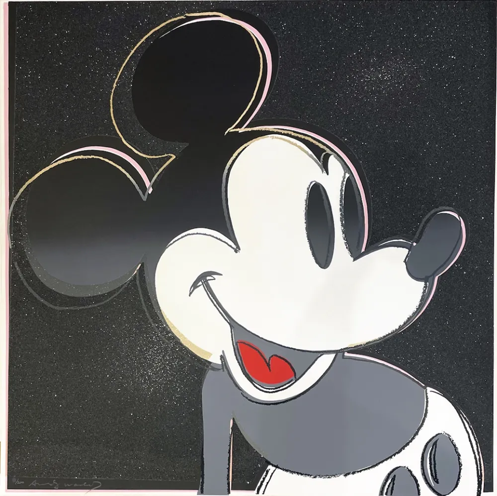 Sérigraphie Warhol - Mickey Mouse (FS II.265)