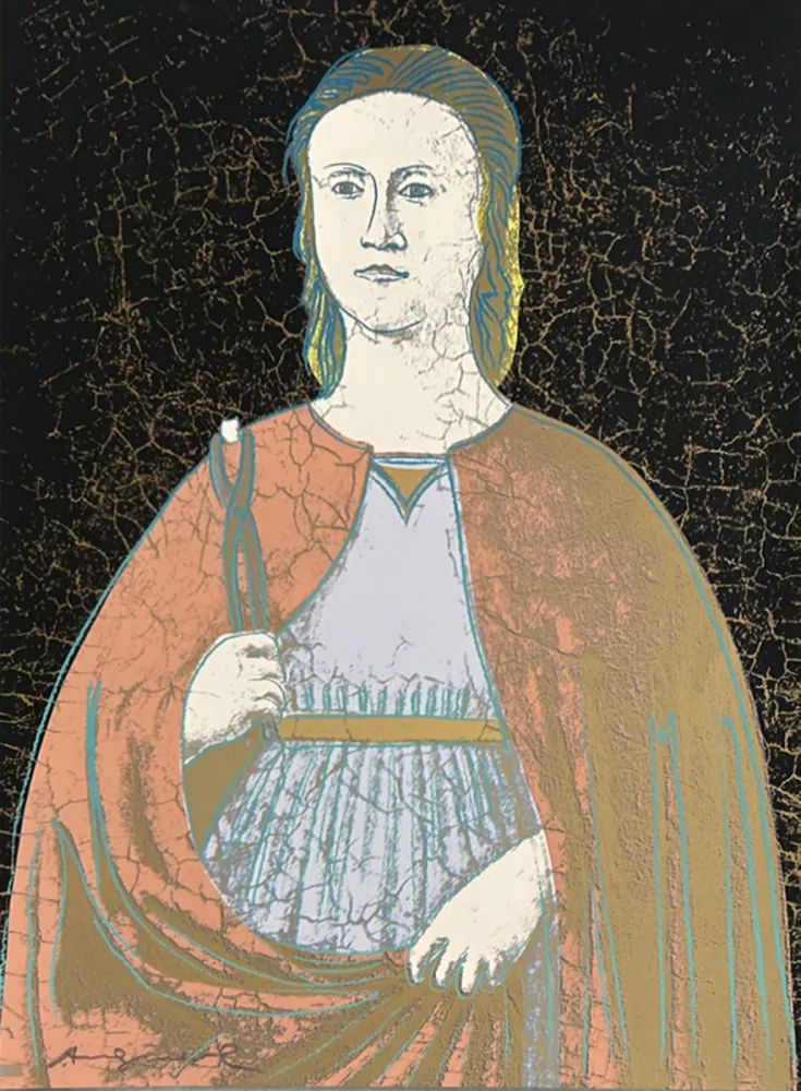 Sérigraphie Warhol - Saint  Apollonia 331