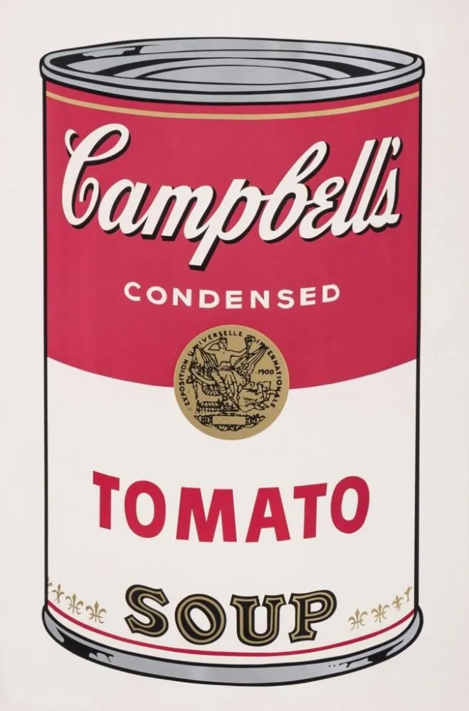 Sérigraphie Warhol - Tomato Soup, II.46 from Campbell's Soup I