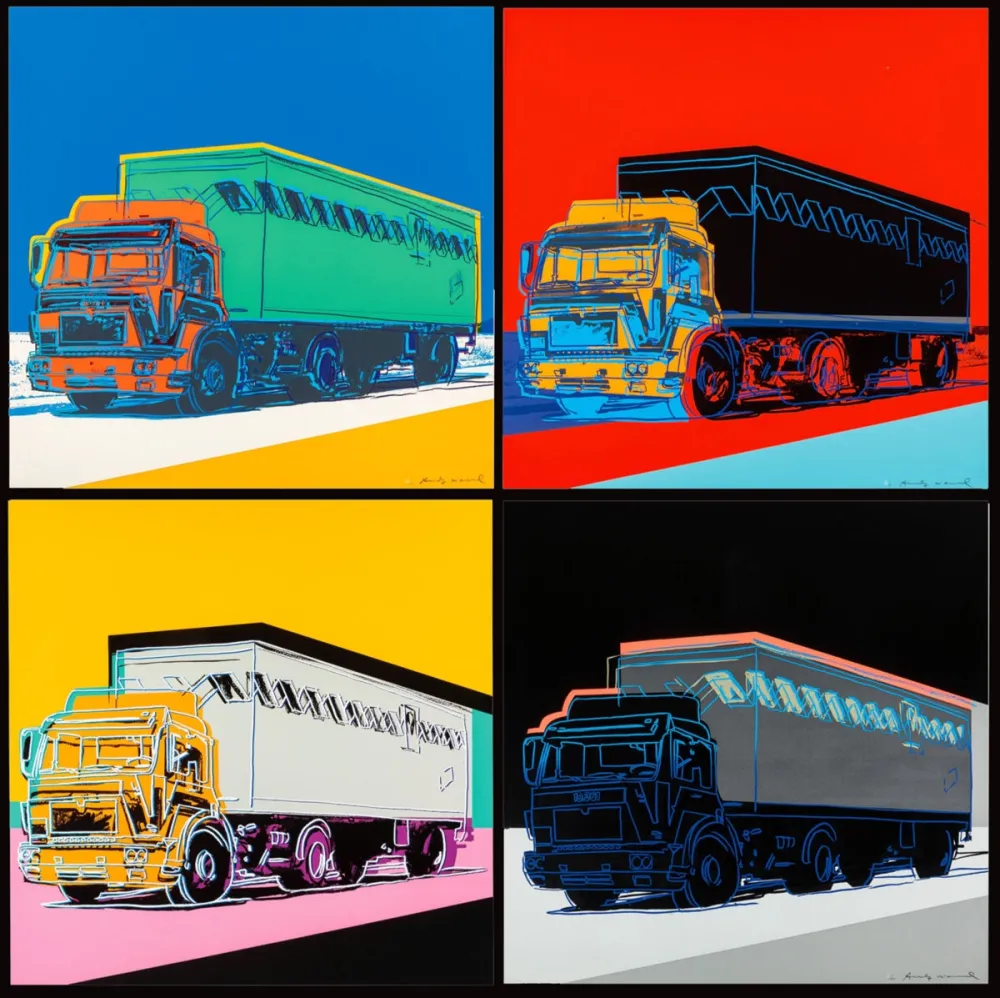 Sérigraphie Warhol - Truck Complete Portfolio