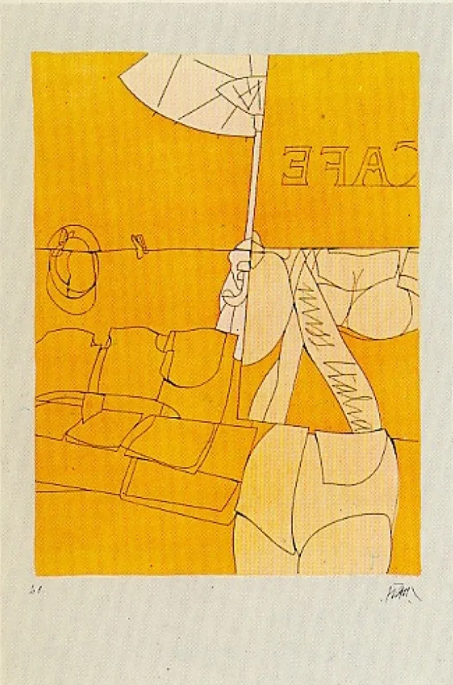 Gravure Adami - Café