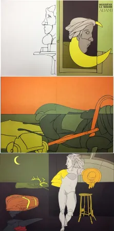 Livre Illustré Adami - Derrière le Miroir n° 239. ADAMI. Mai 1980.