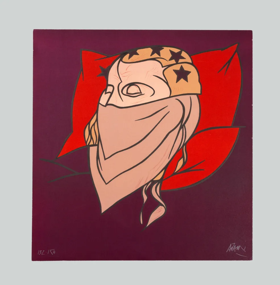 Sérigraphie Adami - Senza titolo