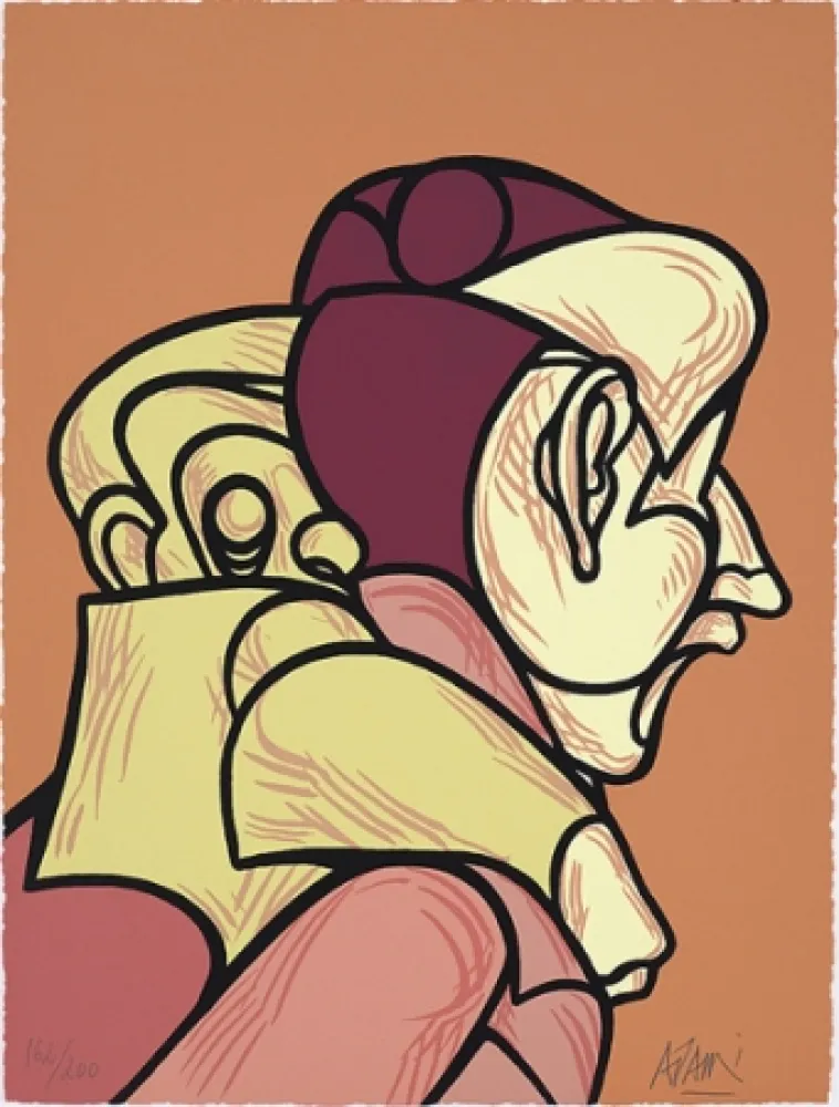 Sérigraphie Adami - Une reconquête moderne de l'espace classique