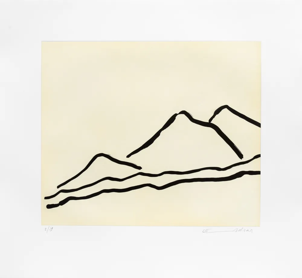 Gravure Adnan - Quelque part...