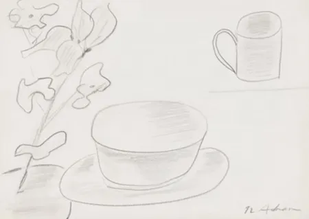 Multiple Adnan - Untitled (Teacup)