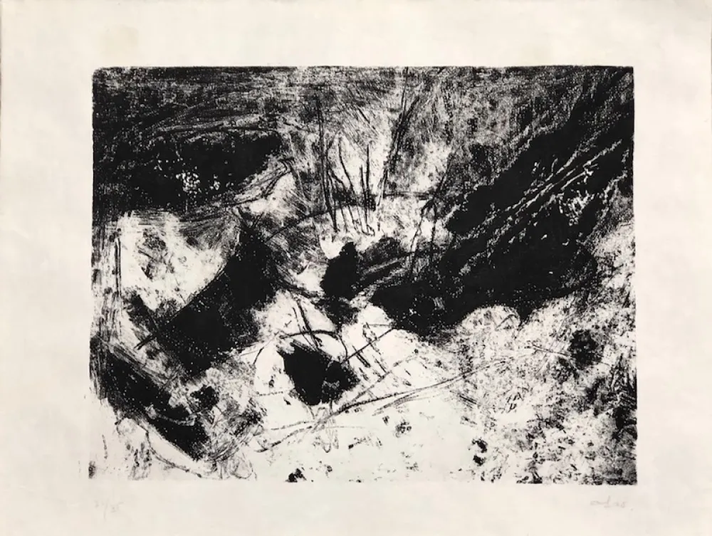 Eau-Forte Afro - Sin titulo