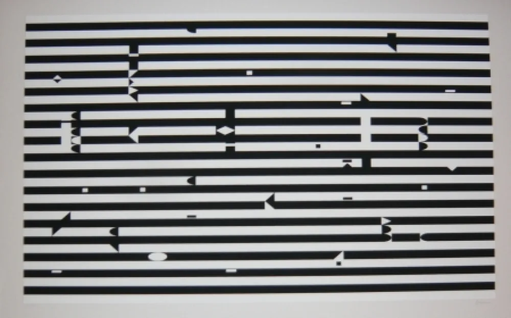 Sérigraphie Agam - Composition 3