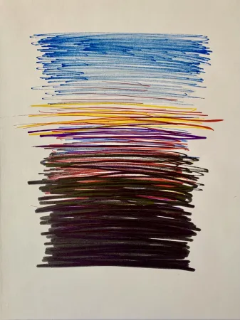 Lithographie Agam - Lithographie originale 