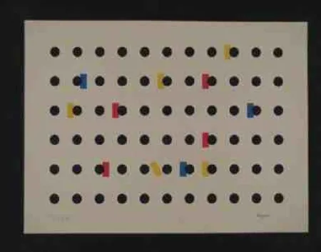 Sérigraphie Agam - Sans titre