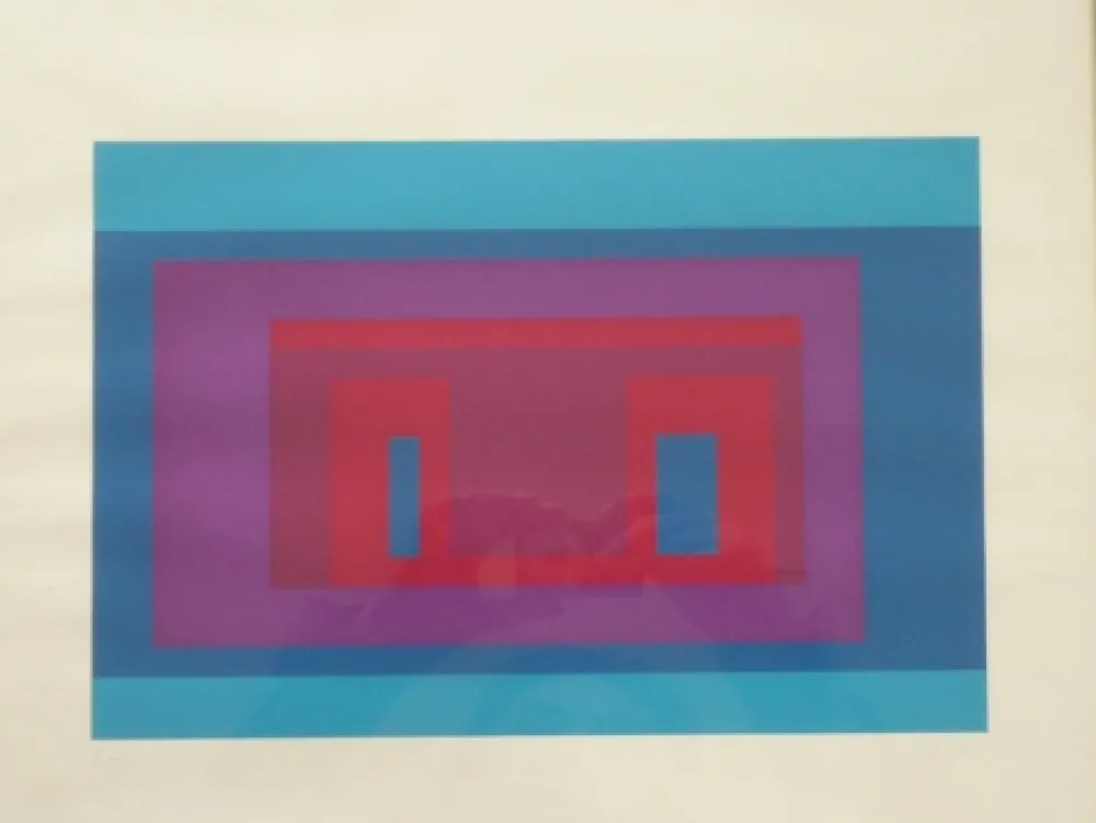 Sérigraphie Albers - Composition