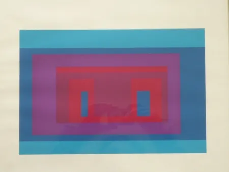 Sérigraphie Albers - Composition