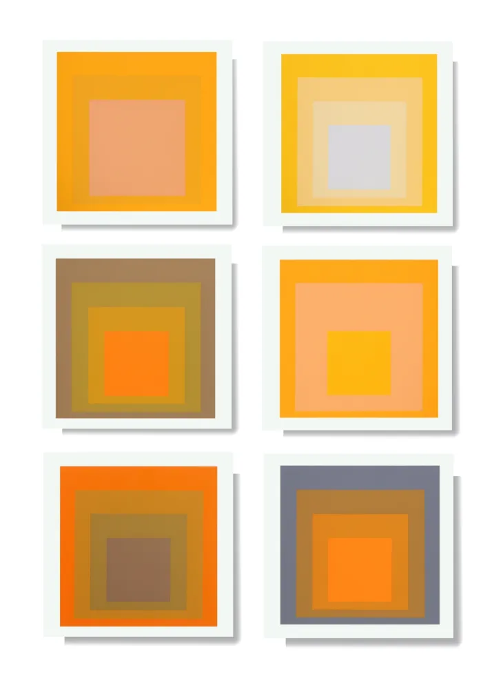 Sérigraphie Albers - Formulation: Articulation - Complete Portfolio