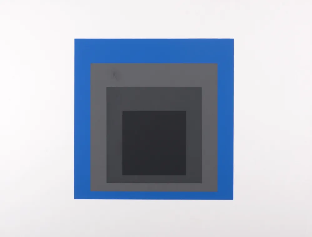 Sérigraphie Albers - Formulation Articulation #E, 1972