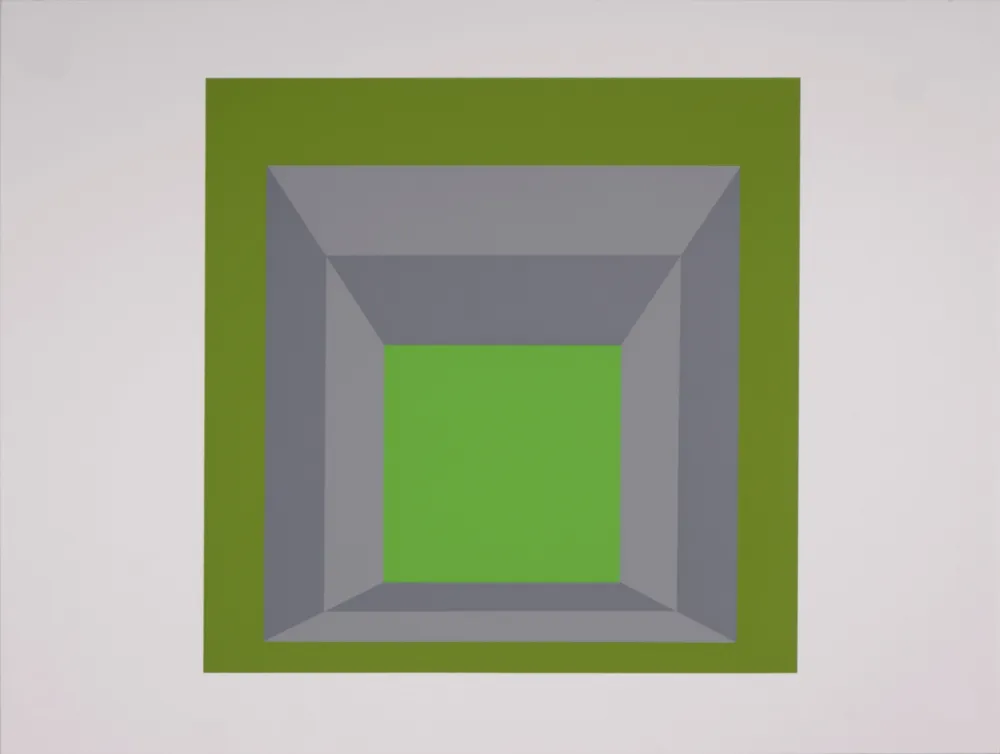 Sérigraphie Albers - Formulation Articulation II (A), 1972