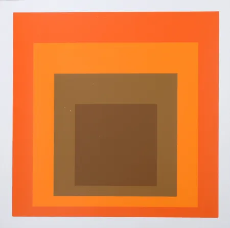 Sérigraphie Albers - Homage to the Square #1