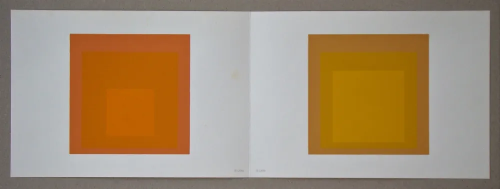 Sérigraphie Albers - Homage to the Square