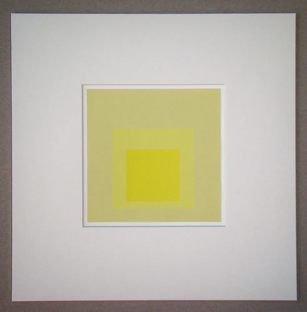 Sérigraphie Albers - Homage to the Square