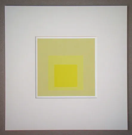 Sérigraphie Albers - Homage to the Square