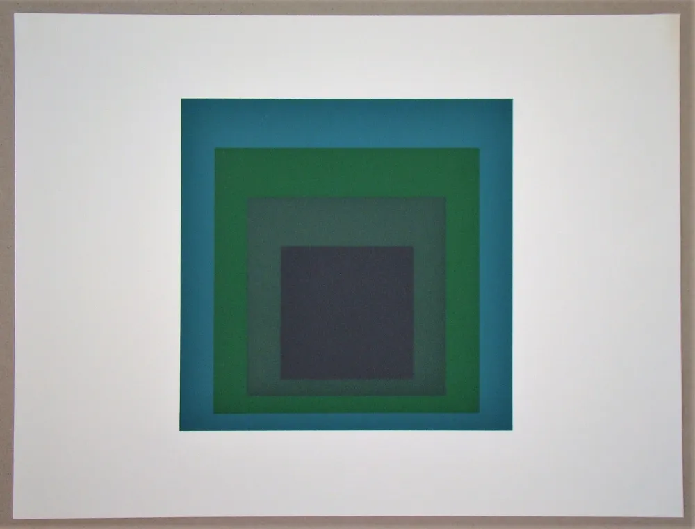 Sérigraphie Albers - Homage to the Square