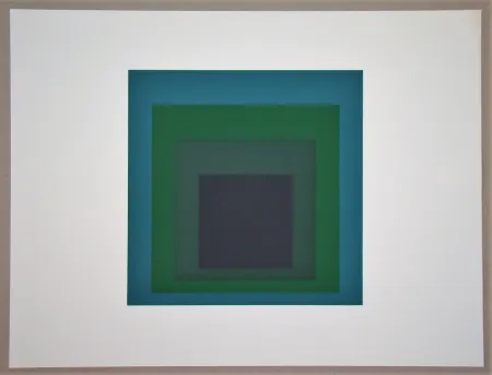 Sérigraphie Albers - Homage to the Square