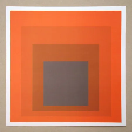 Sérigraphie Albers - Homage to the Square
