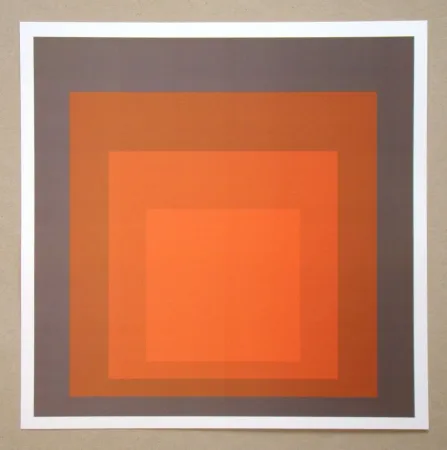 Sérigraphie Albers - Homage to the Square