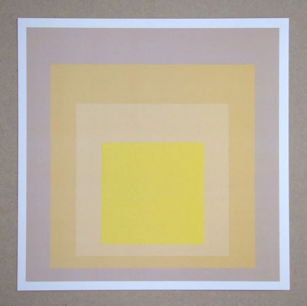 Sérigraphie Albers - Homage to the Square